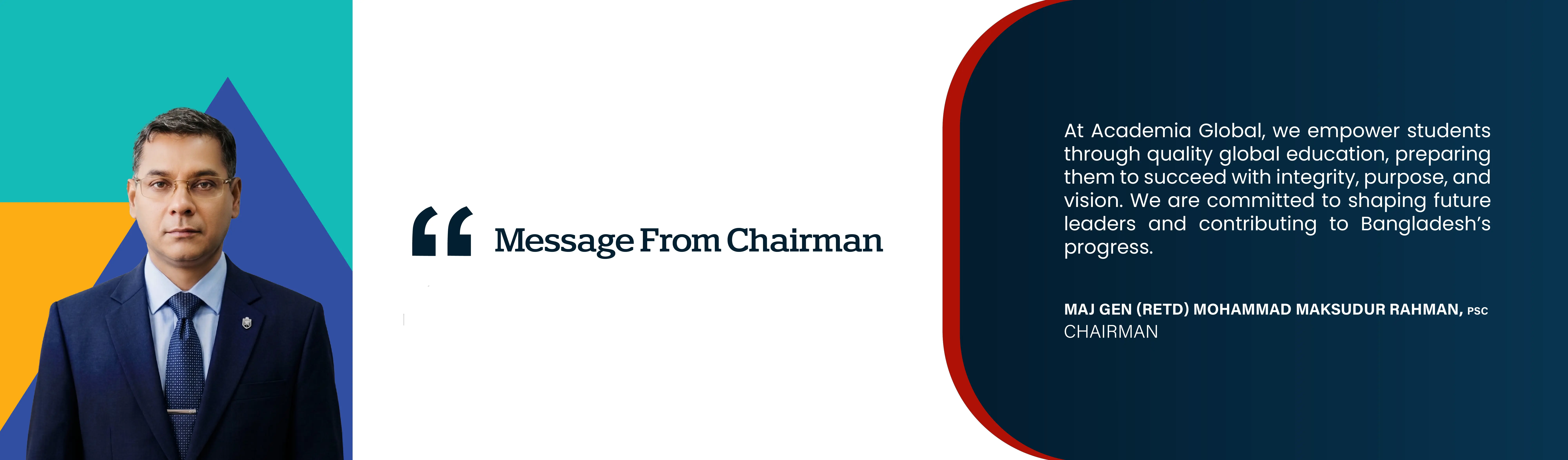 Chairman Message